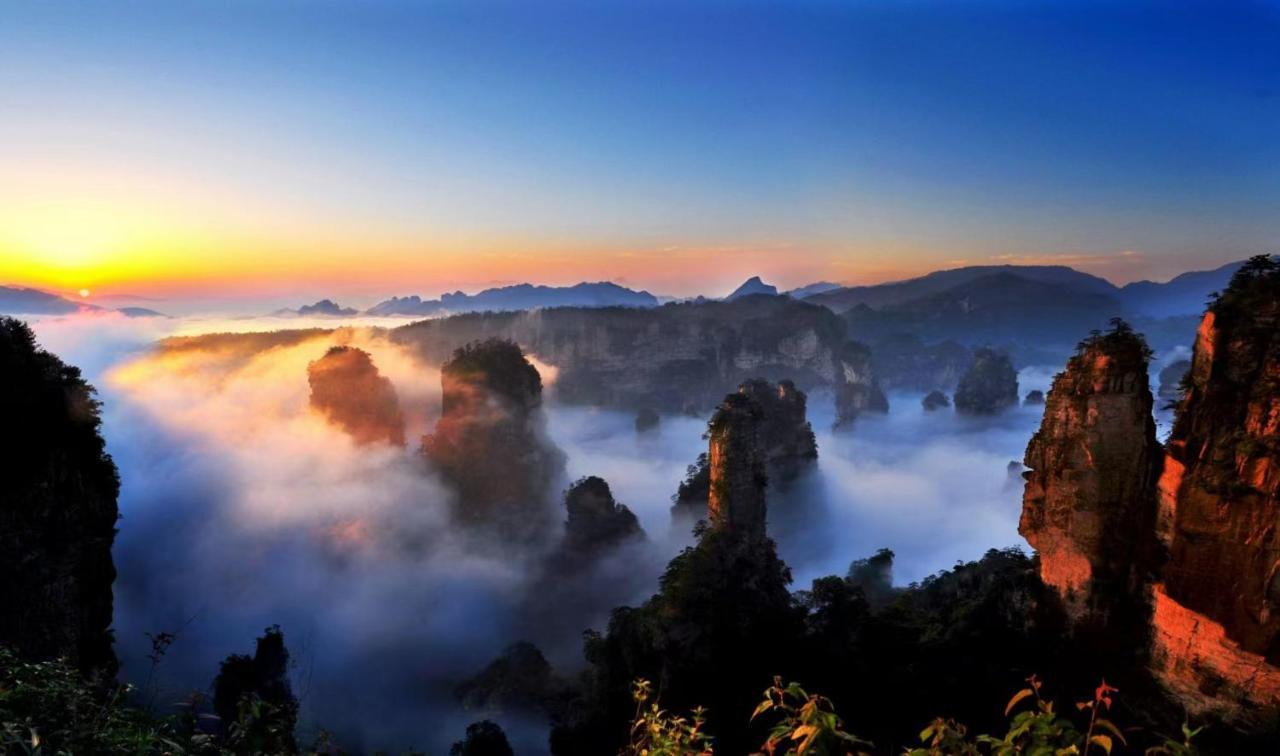 Yijingju Humanistic Inn Zhangjiajie Exteriör bild