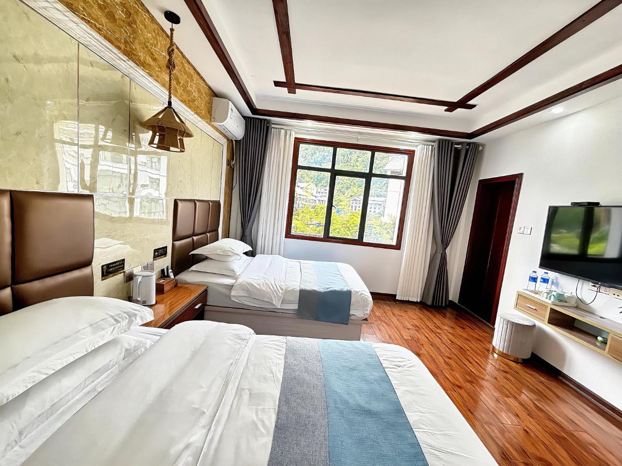 Yijingju Humanistic Inn Zhangjiajie Exteriör bild