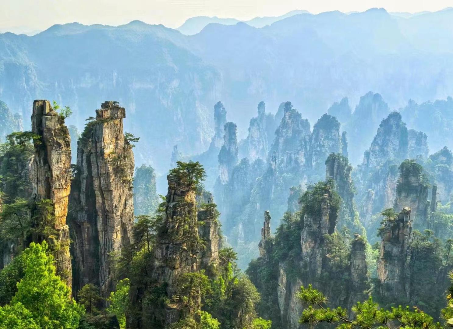 Yijingju Humanistic Inn Zhangjiajie Exteriör bild